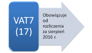 Nowa wersja deklaracji VAT7
