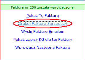e-faktura w programie mKsiegowa.pl